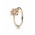 Pandora Ring-14ct Gold Cubic Zirconia Lace Botanique Jewelry
