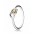 Pandora Ring-Silver 14ct Interlocked Hearts Jewelry