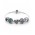 Pandora Bracelet-Frosted Patterns Complete Jewelry