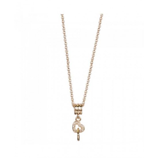 Pandora Necklace-Rose Interlocked Hearts Jewelry Factory Online