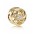 Pandora Charm-14ct Gold Loving Bloom Jewelry