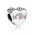 Pandora Charm-Silver Pink Cubic Zirconia Mother Heart Jewelry