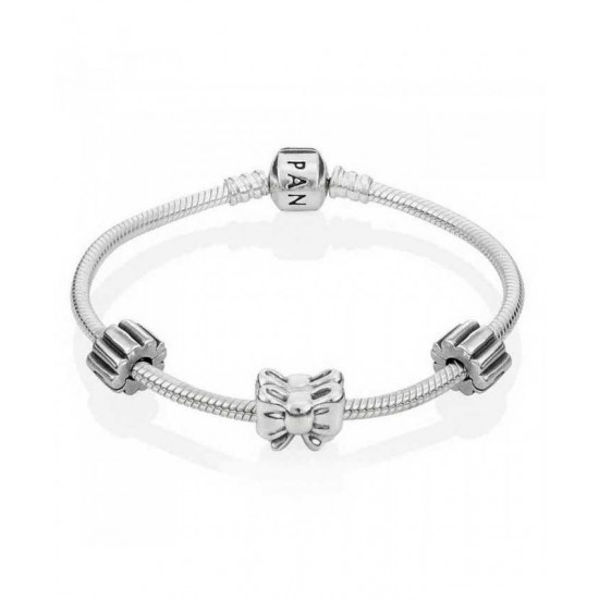 Pandora Bracelet-Silver Bow Jewelry Outlet Online