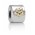 Pandora Clip-14ct Gold And Silver Flower Spacer Jewelry