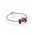 Pandora Bracelet-Silver Red Christmas Teddy Complete Jewelry