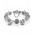 Pandora Bracelet-Dazzling Floral Complete Jewelry