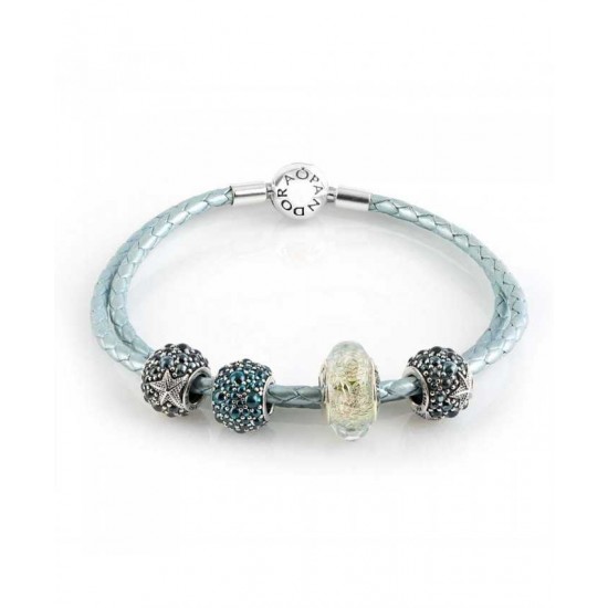 Pandora Bracelet-Oceanic Starfish Complete Jewelry