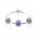 Pandora Bracelet-Crystallised Snowflake Complete Jewelry