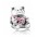Pandora Charm-Silver Baby Girl Teddy Bear Jewelry