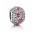 Pandora Charm-Silver Cz Pave And Pink Cz Hearts Jewelry
