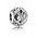 Pandora Charm-Silver Cubic Zirconia Vintage X Swirl Jewelry