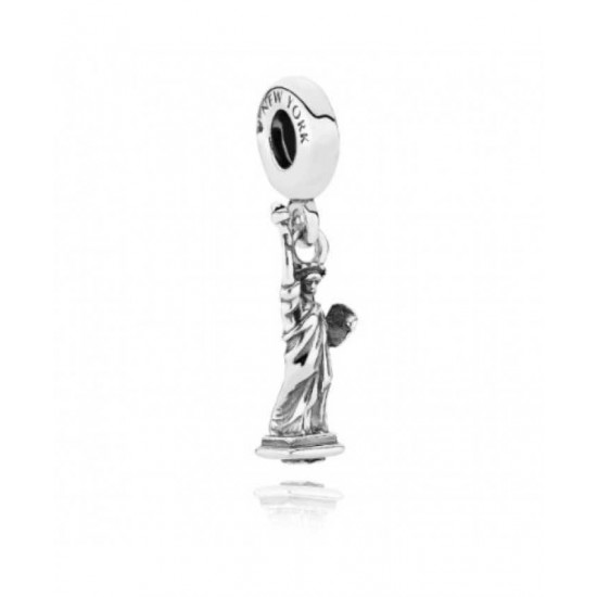 Pandora Charm-Silver National Icon Statue Of Liberty Jewelry