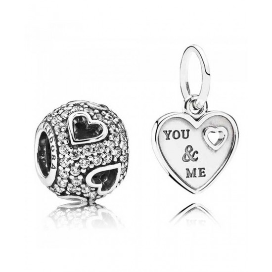 Pandora Charm-You And Me Jewelry