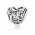 Pandora Charm-Silver Openwork Mum Jewelry