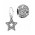 Pandora Charm-Silver Sparkle Stars Jewelry Sale Cheap