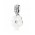 Pandora Charm-Silver Luminous Floral Pendant Jewelry
