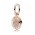 Pandora Charm-Rose Signature Pendant Jewelry