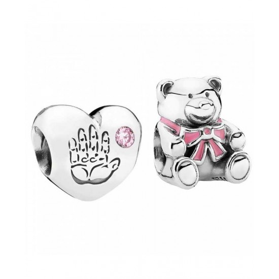 Pandora Charm-Silver Baby Girl Jewelry