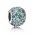Pandora Charm-Silver Ocean Mosaic Green Cubic Zirconia Jewelry