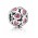 Pandora Charm-Silver Openwork Pink Cz Hearts Bead Jewelry