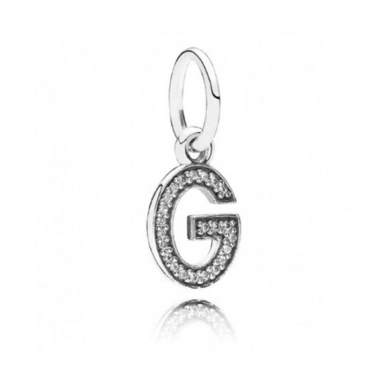 Pandora Charm-Sparkling Alphabet G Pendant Jewelry