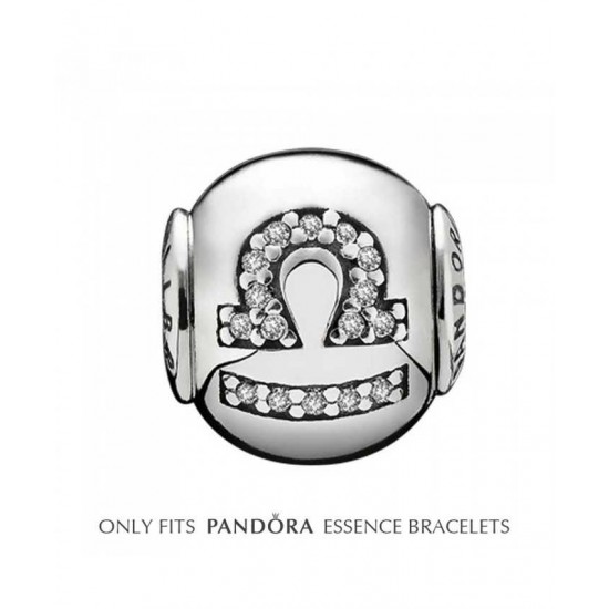 Pandora Charm-Essence Silver Libra Jewelry Sale Online