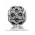 Pandora Charm-Essence Silver Cubic Zirconia Waves Dedication Jewelry