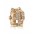 Pandora Charm-14ct Gold All Wrapped Up Openwork Jewelry