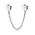 Pandora Safety Chain-Silver 14ct Gold Heart And Crown Jewelry