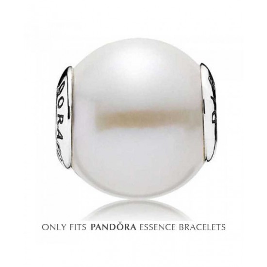 Pandora Charm-Essence Silver Fresh Water Cultured Pearl Dignity Jewelry