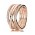 Pandora Ring-Rose Entwined Cubic Zirconia Jewelry