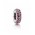 Pandora Spacer-Silver Red Pave Cubic Zirconia Jewelry Outlet Online