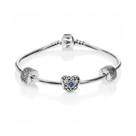 Pandora Bracelet-September Birthstone Complete Jewelry