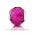 Pandora Charm-Essence Silver Pink Crystal Happiness Jewelry