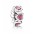 Pandora Spacer-Silver Pink Cz Heart Jewelry