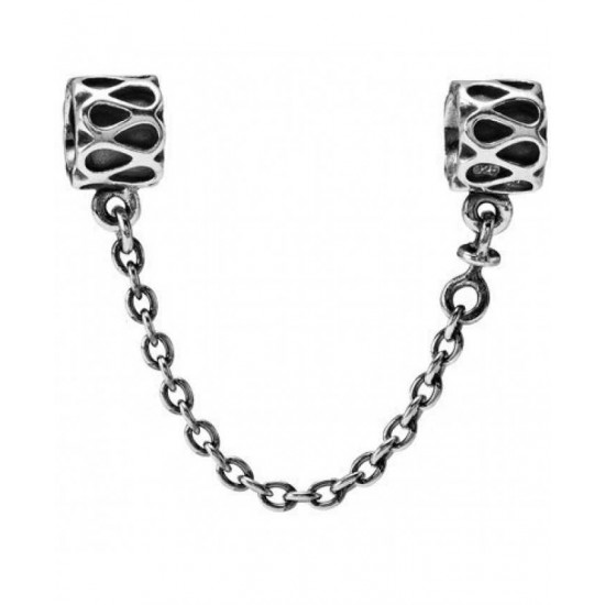 Pandora Safety Chain-Silver Net Jewelry