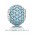 Pandora Charm-Essence Silver Turquoise Crystal Wisdom Jewelry