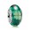 Pandora Charm-Silver And Green Clover Murano Glass Jewelry