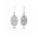 Pandora Earring-Silver Statement Lace Pendant Jewelry