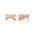 Pandora Earring-Rose Bow Stud Cubic Zirconia Online Shop