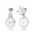 Pandora Earring-Silver Luminous Elegance Jewelry