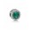 Pandora Charm-Green Radiant Hearts Jewelry