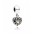 Pandora Pendant-Silver 14ct Gold Openwork Love Jewelry