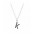 Pandora Necklace-Sparkling Alphabet K Jewelry