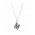 Pandora Necklace-Sparkling Alphabet M Jewelry