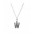 Pandora Necklace-Sparkling Alphabet W Jewelry