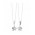 Pandora Necklace-Silver Butterflies Complete Jewelry