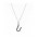 Pandora Necklace-Sparkling Alphabet U Jewelry