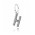 Pandora Pendant-Sparkling Alphabet H Jewelry