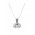Pandora Necklace-Silver Mothers Rose Jewelry